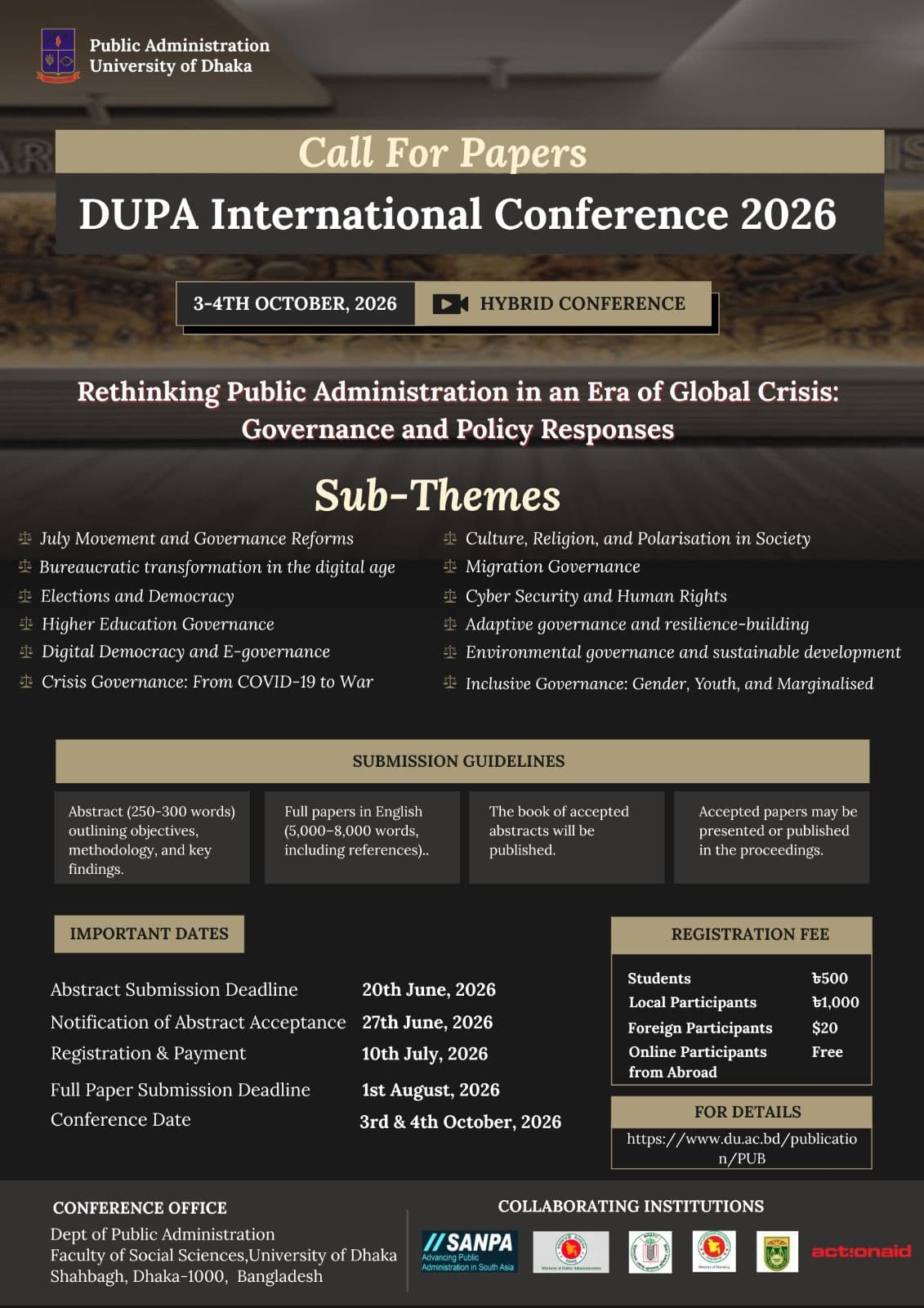 DUPA International Conference 2026